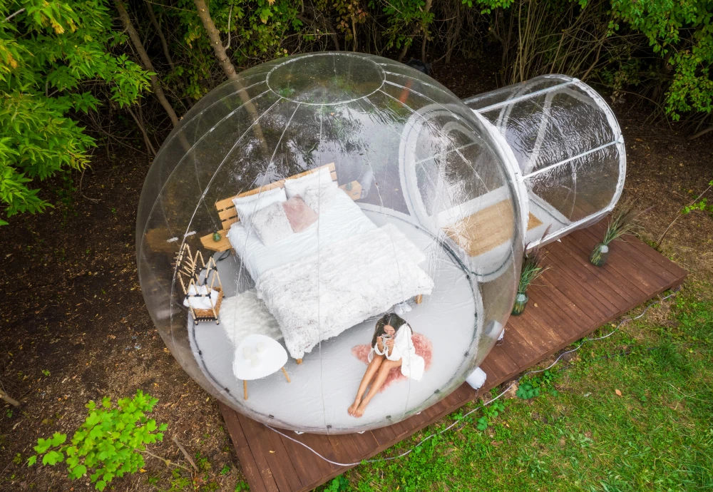 waterproof bubble tent