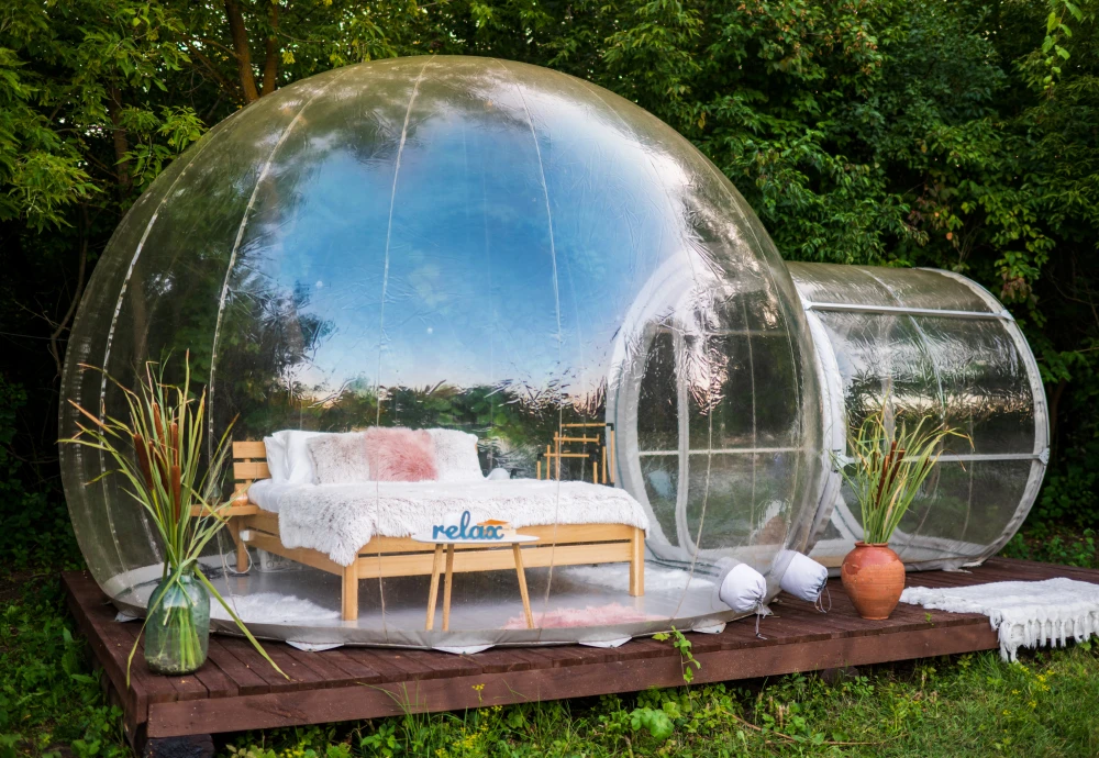 waterproof bubble tent