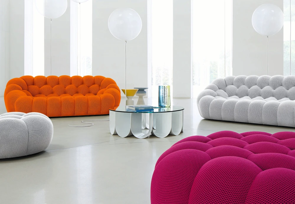 curved bubble sofa